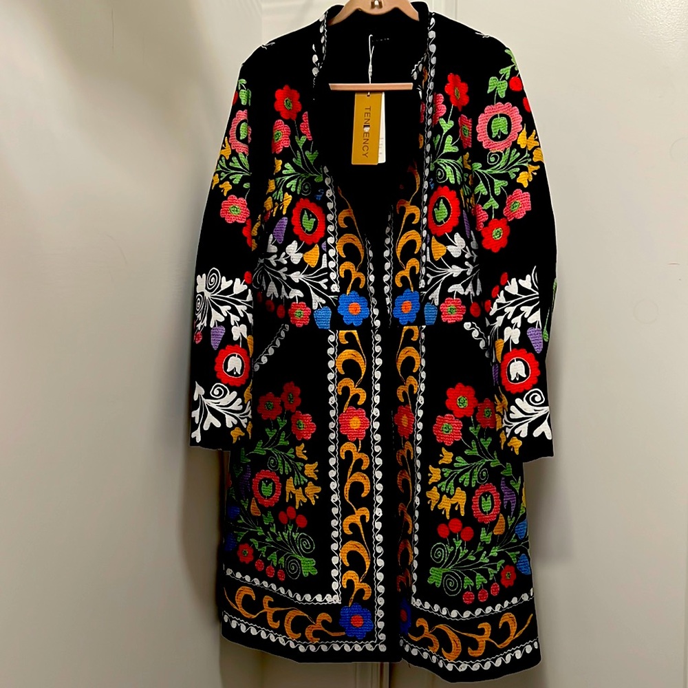 Dress Coat Multi Color